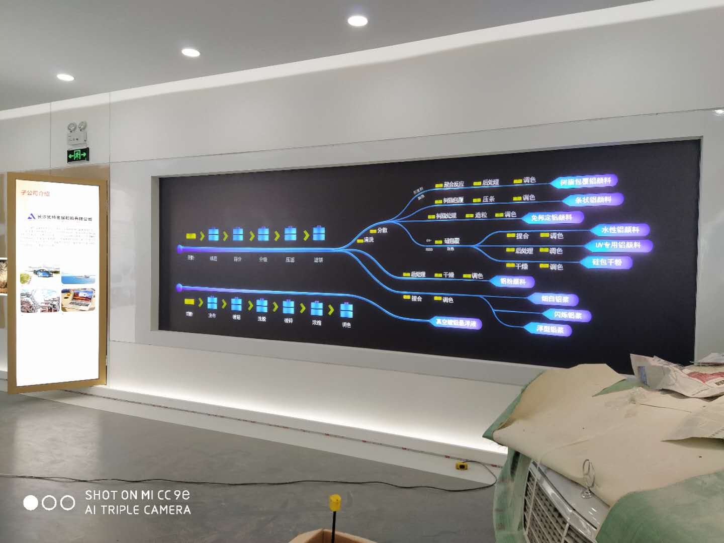 晶鑫明述LED动感灯箱的制作